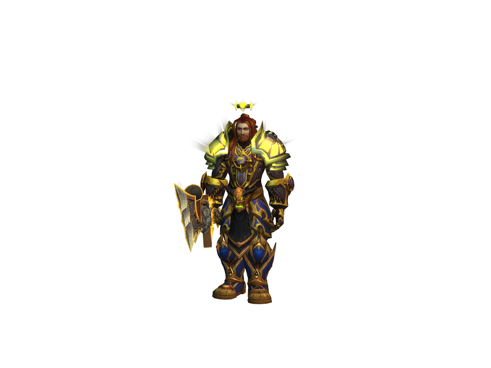 Meanqt 3D character render