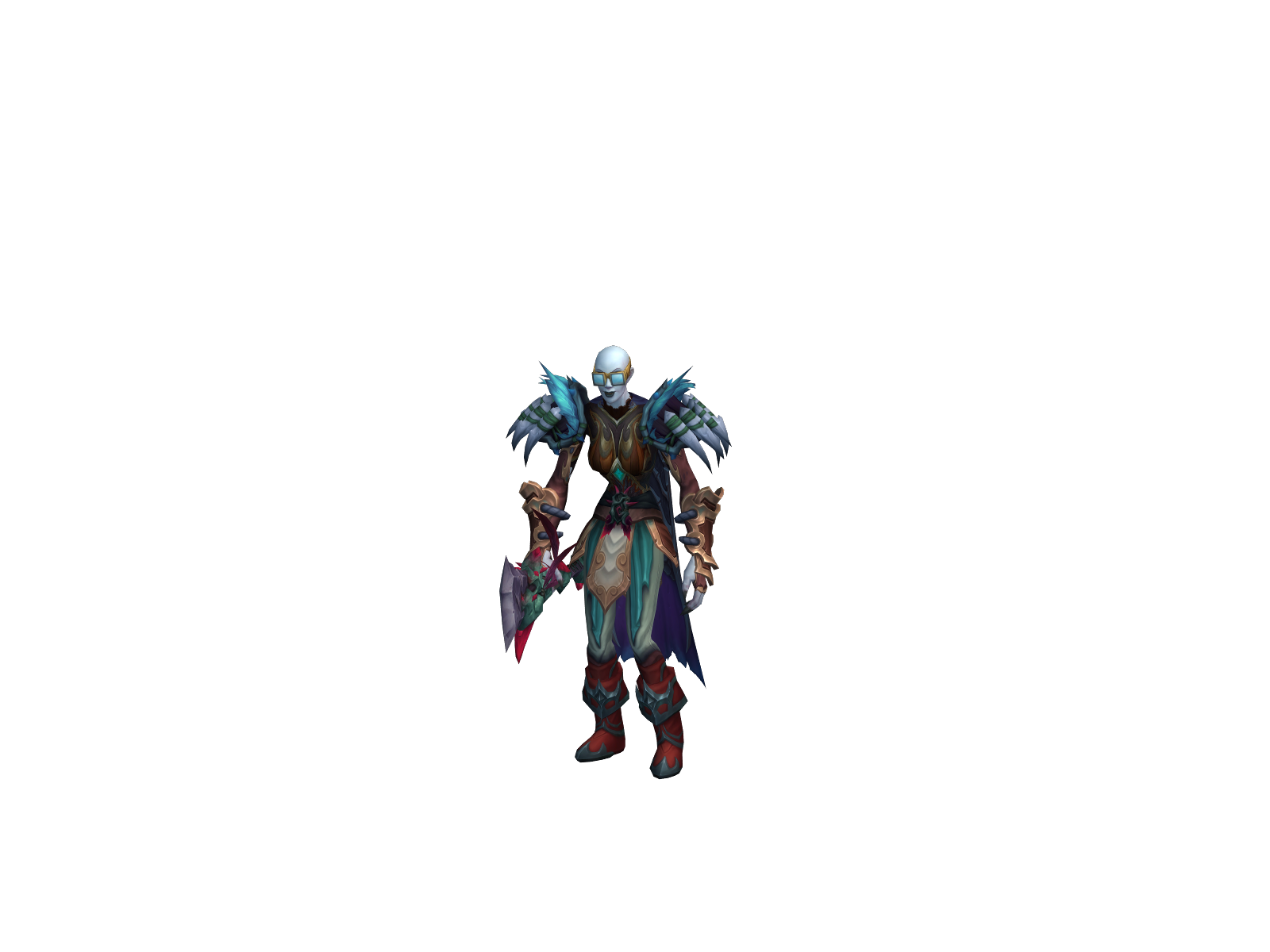 Hugejugs 3D character render