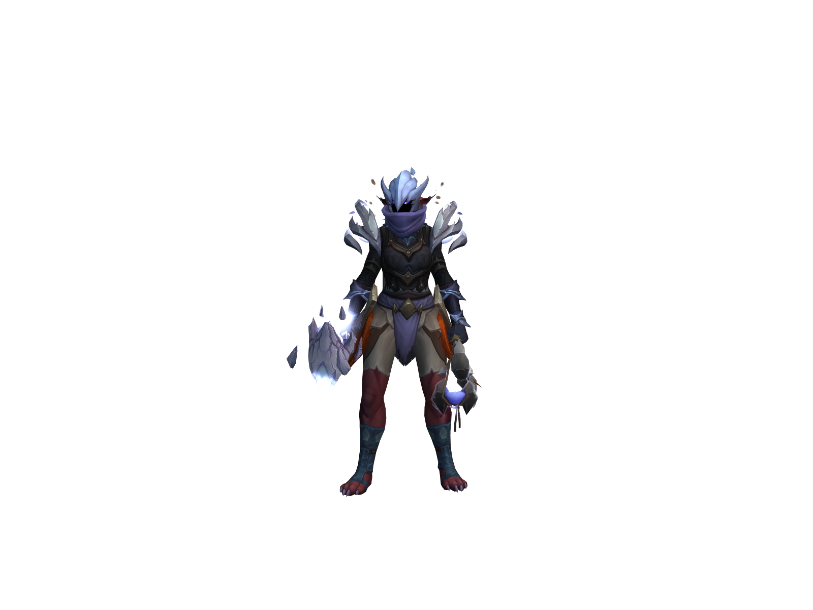 Mahtai 3D character render