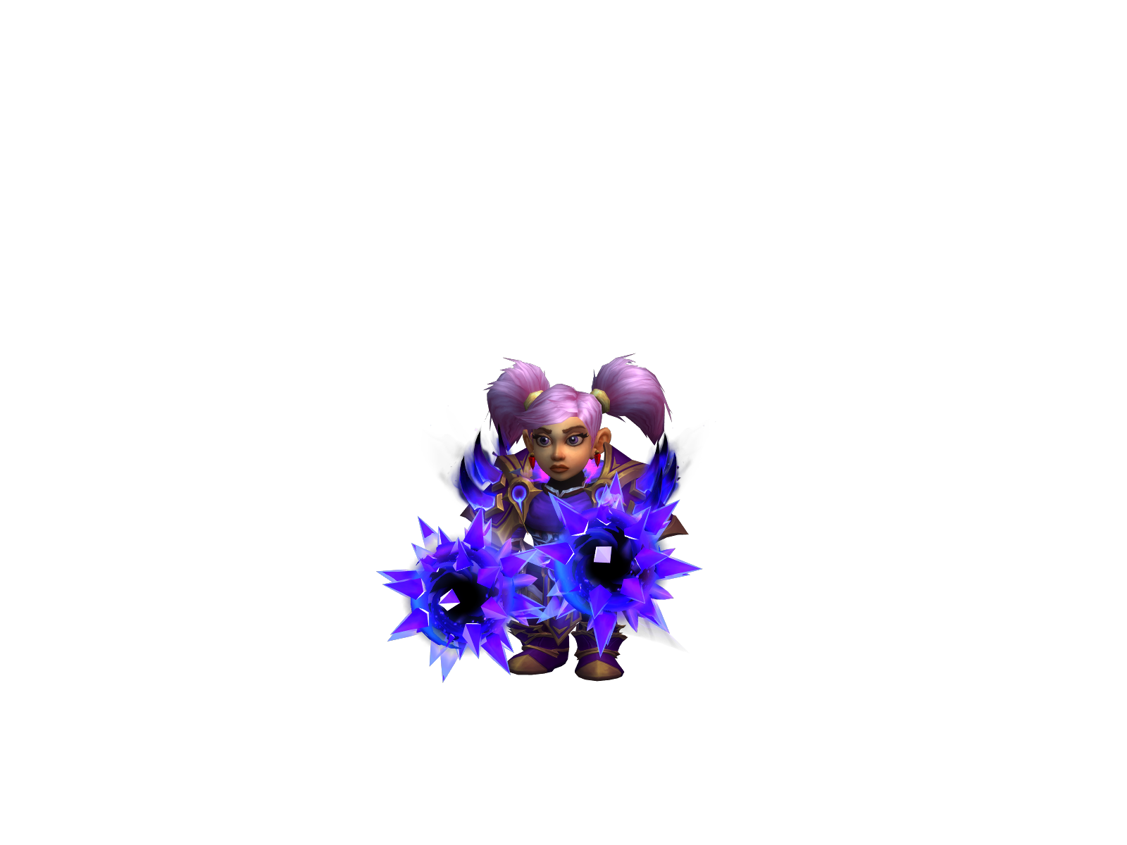Baldmidget 3D character render
