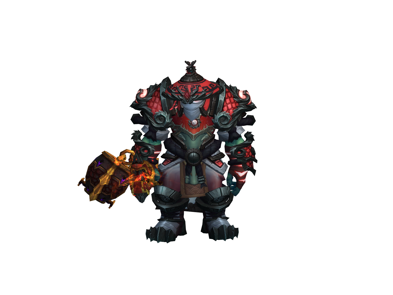 Zérò 3D character render