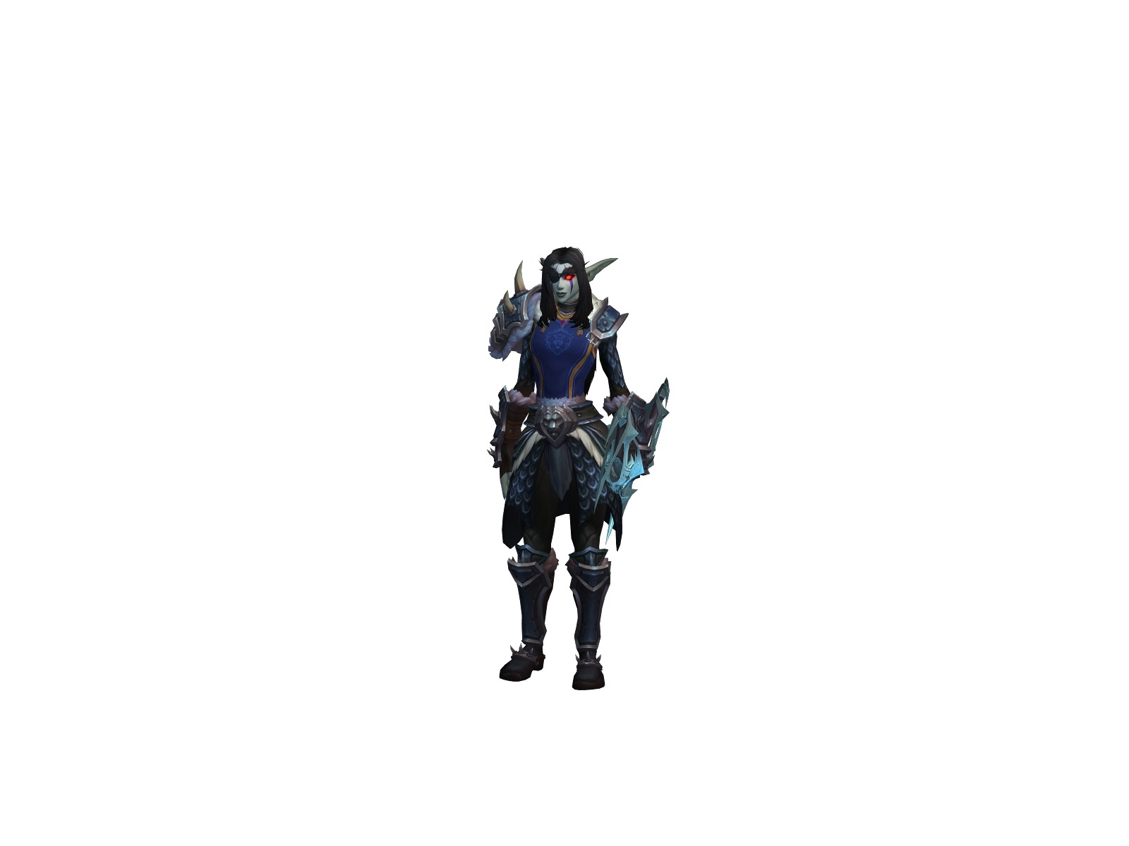 Aleandeana 3D character render