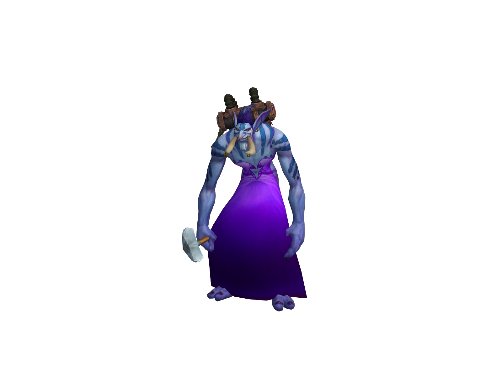 Silvergoon 3D character render