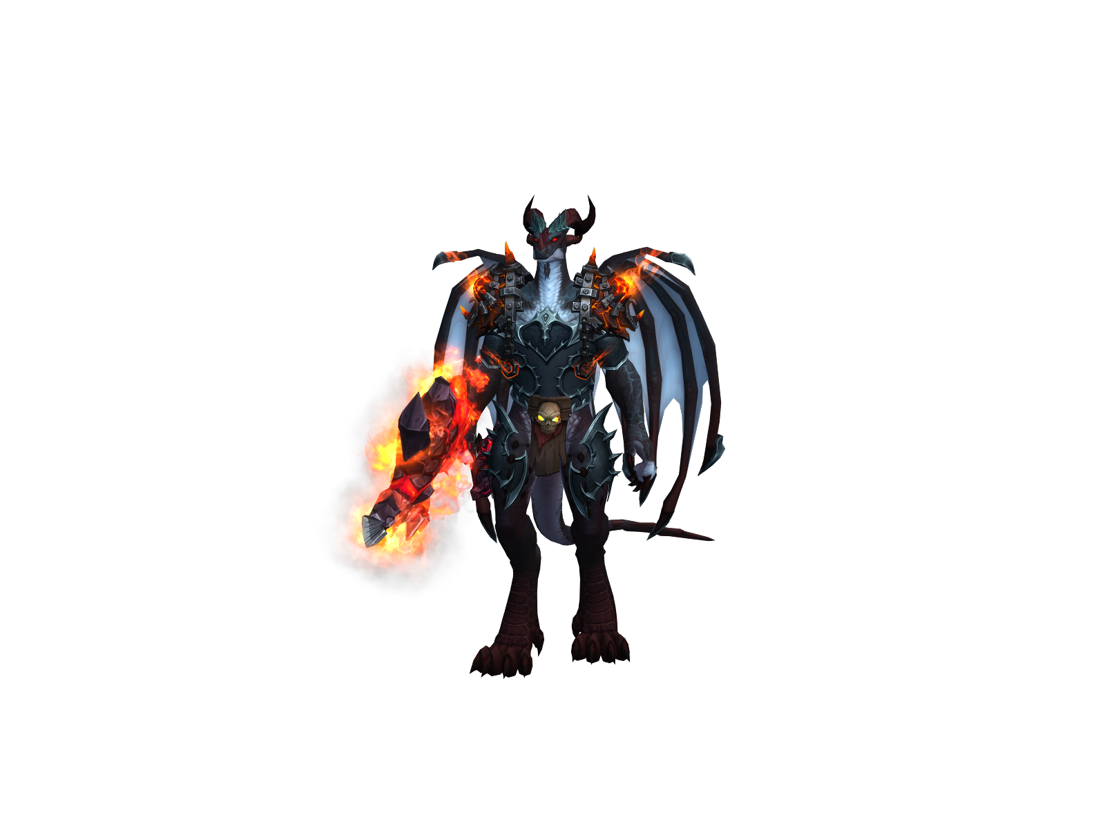 Parawingz 3D character render