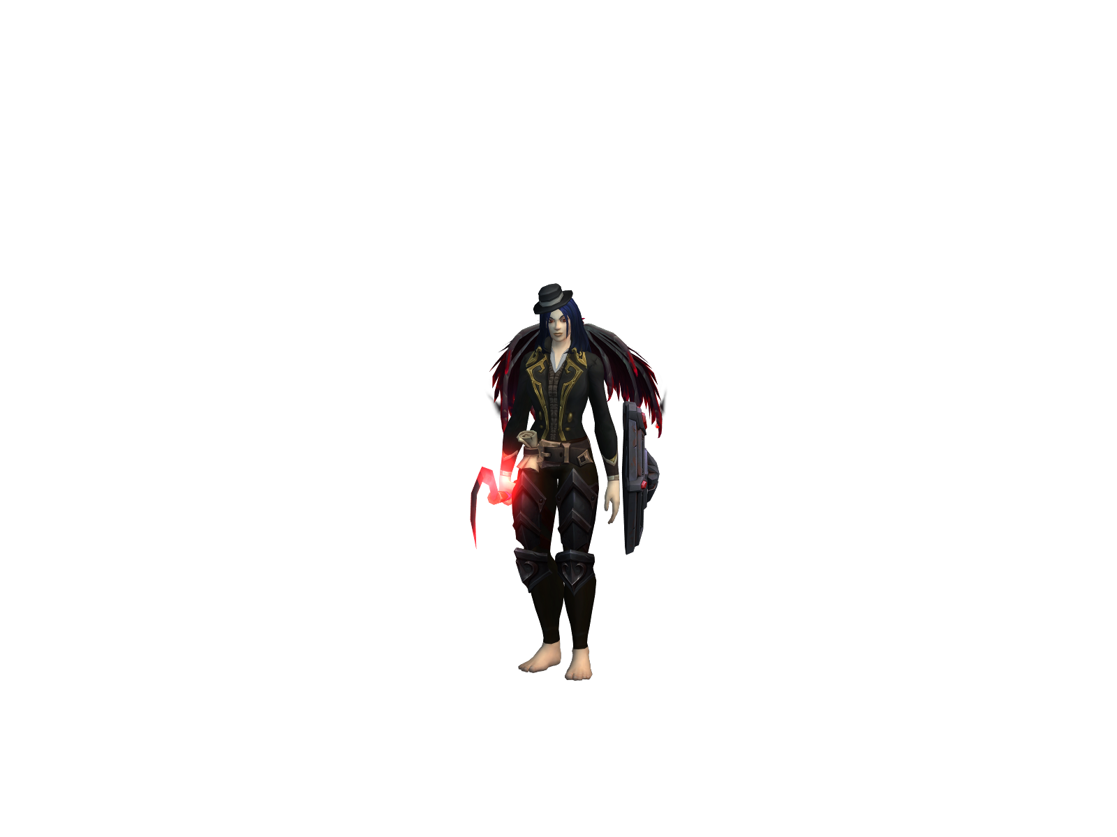 Ekel 3D character render