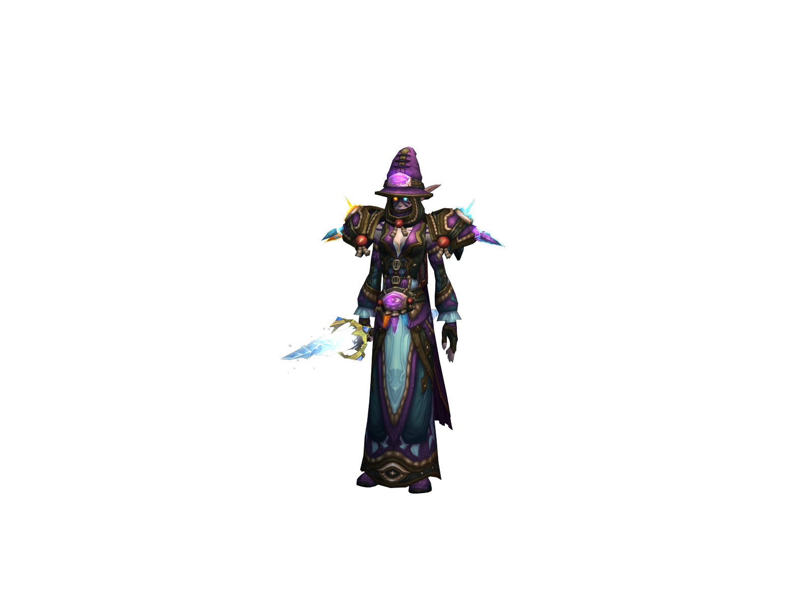 Hebim 3D character render