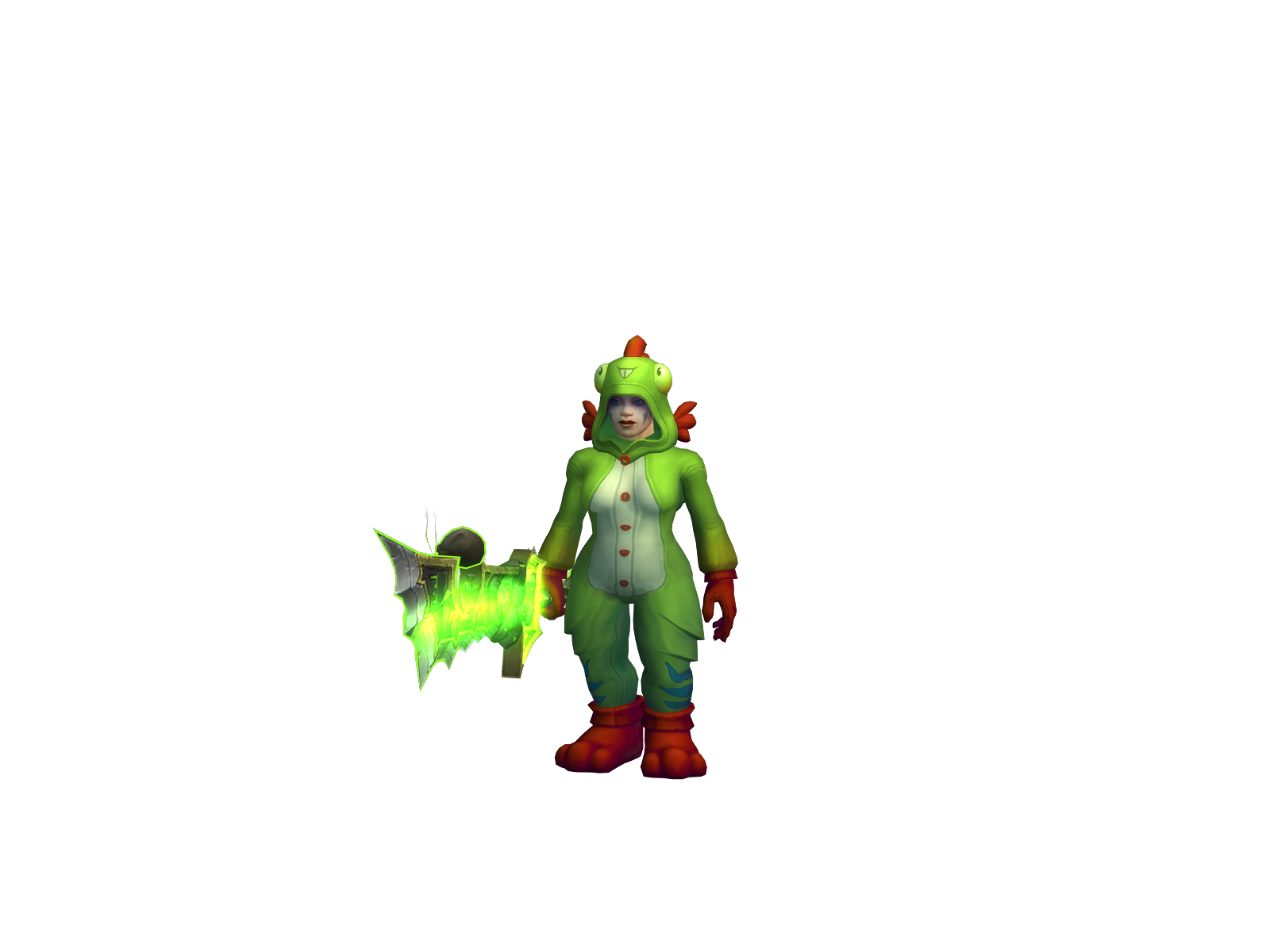 Horyux 3D character render
