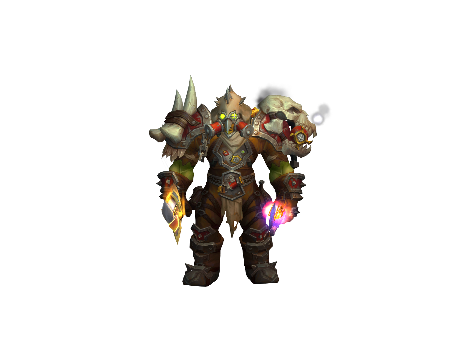 Gruug 3D character render