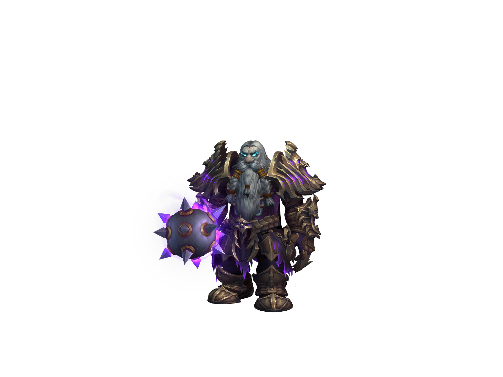 Gromhal 3D character render