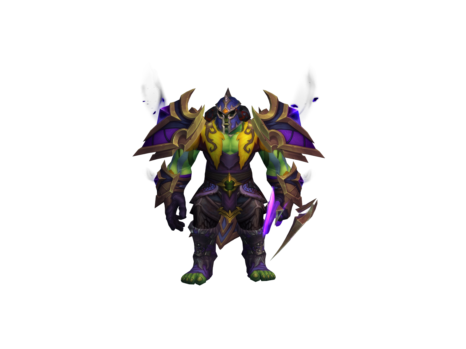 Rakkoon 3D character render