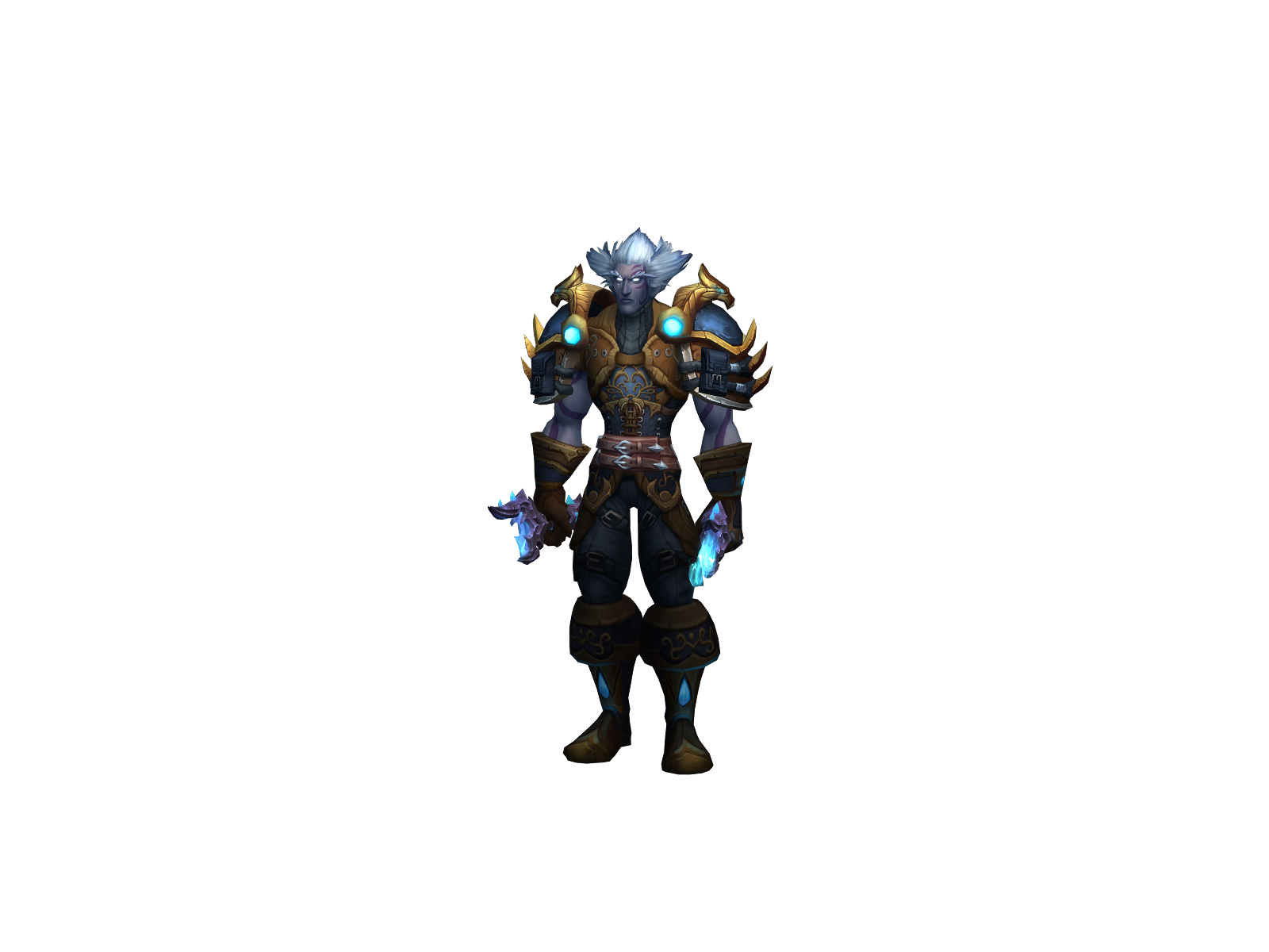 Scárto 3D character render