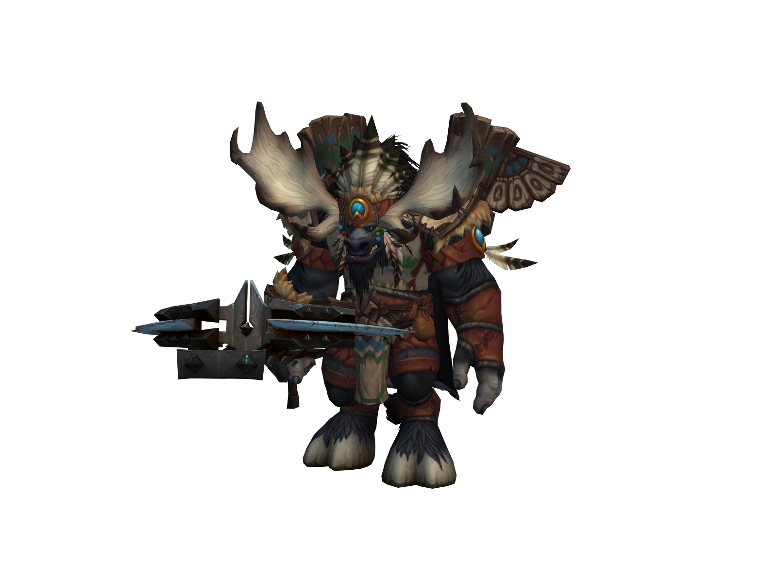 Notdru 3D character render