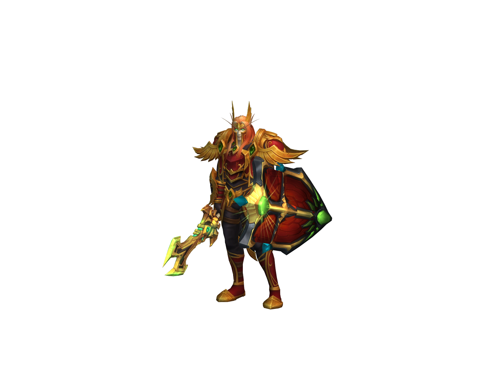 Aernilor 3D character render