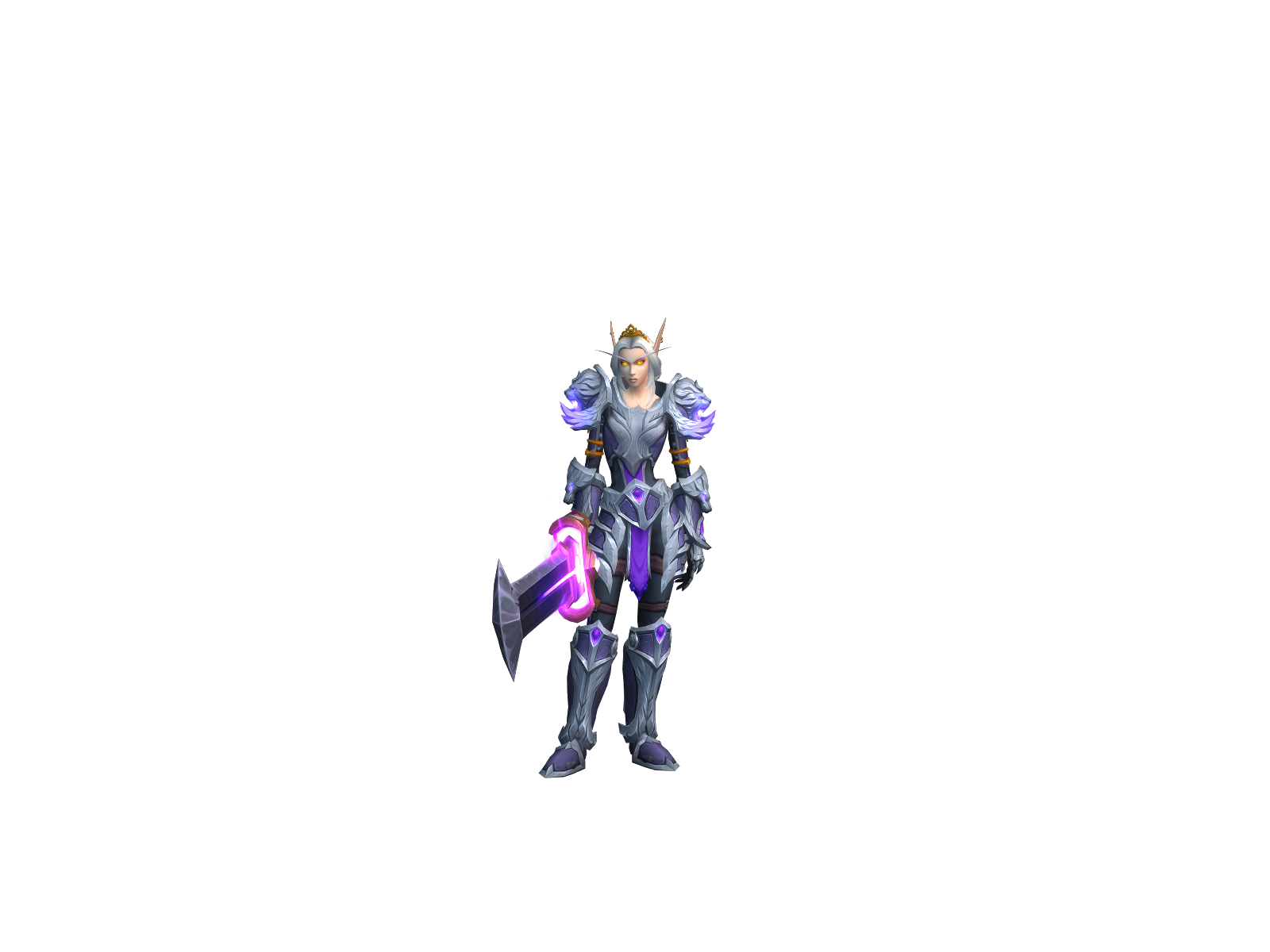 Aezaer 3D character render