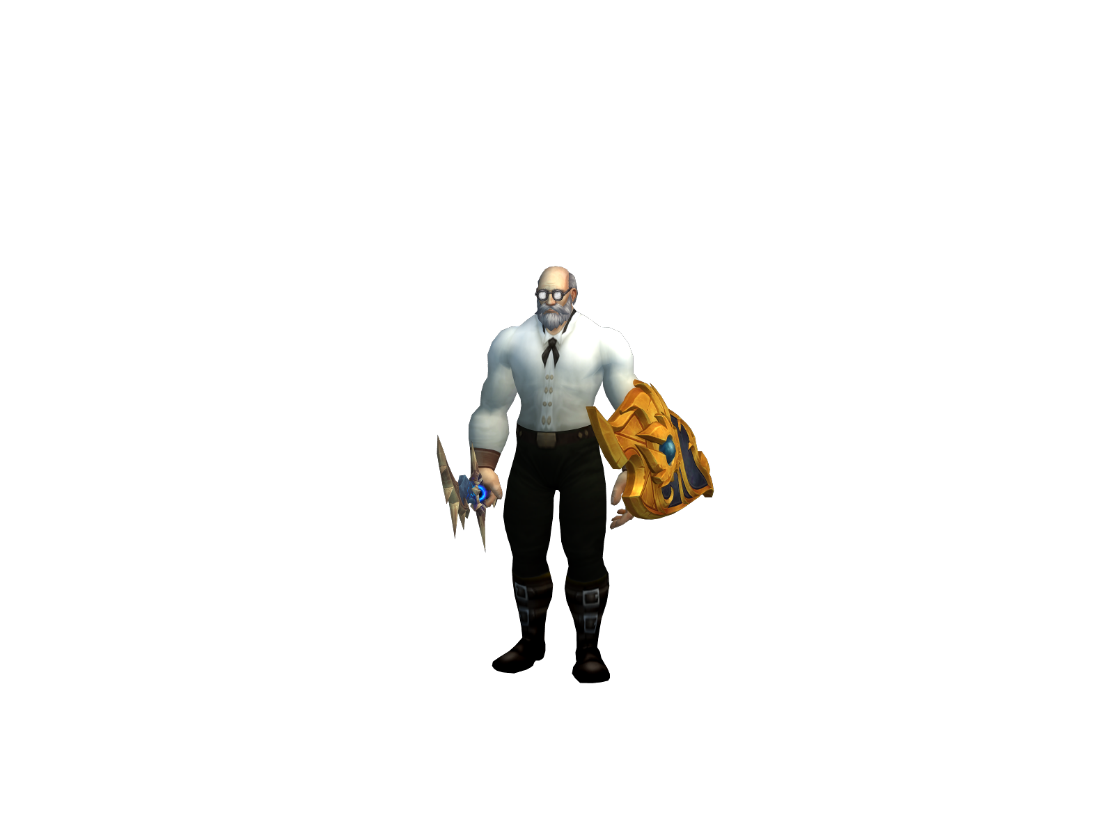 Pistolvania 3D character render