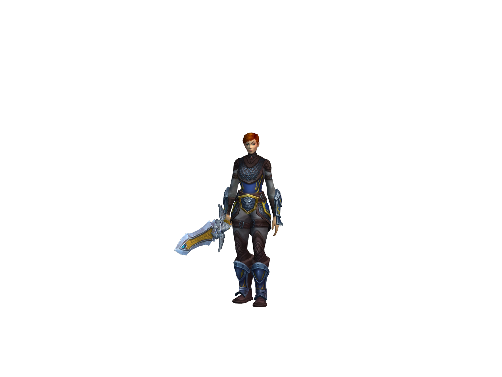 Poundpound 3D character render