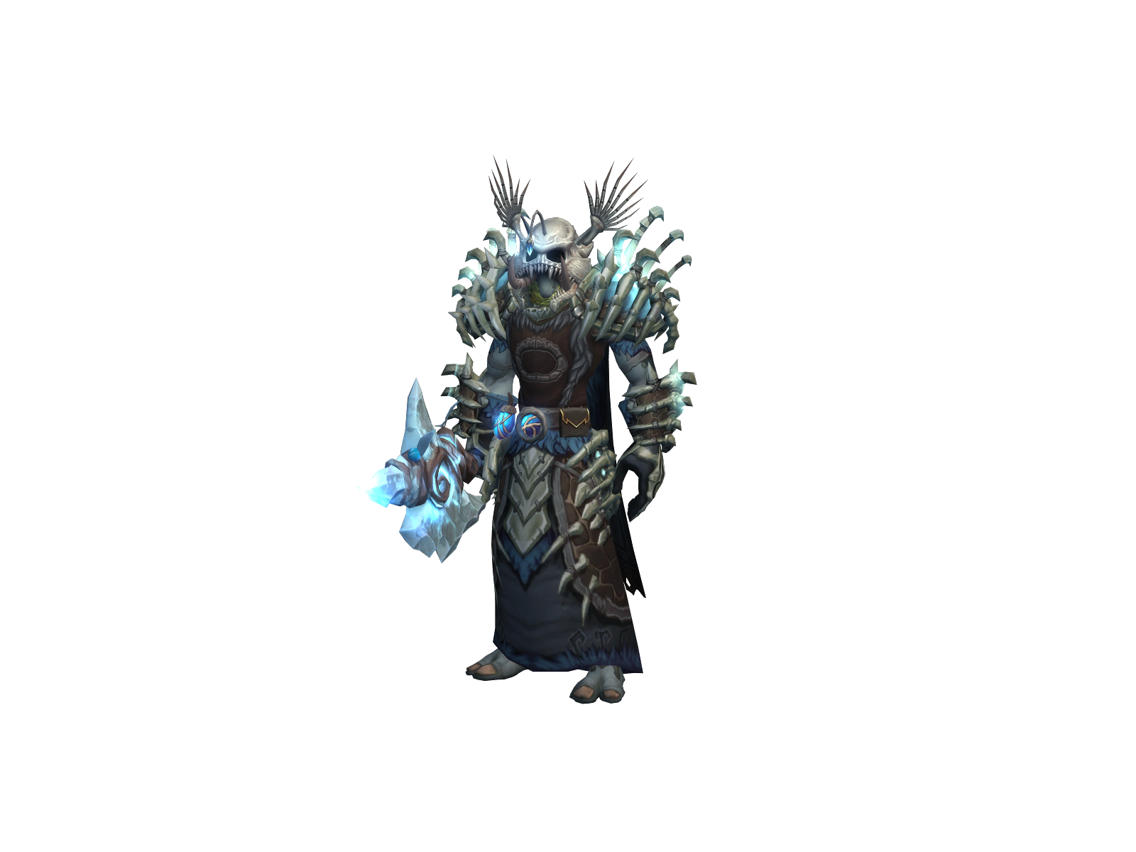Hellfang 3D character render