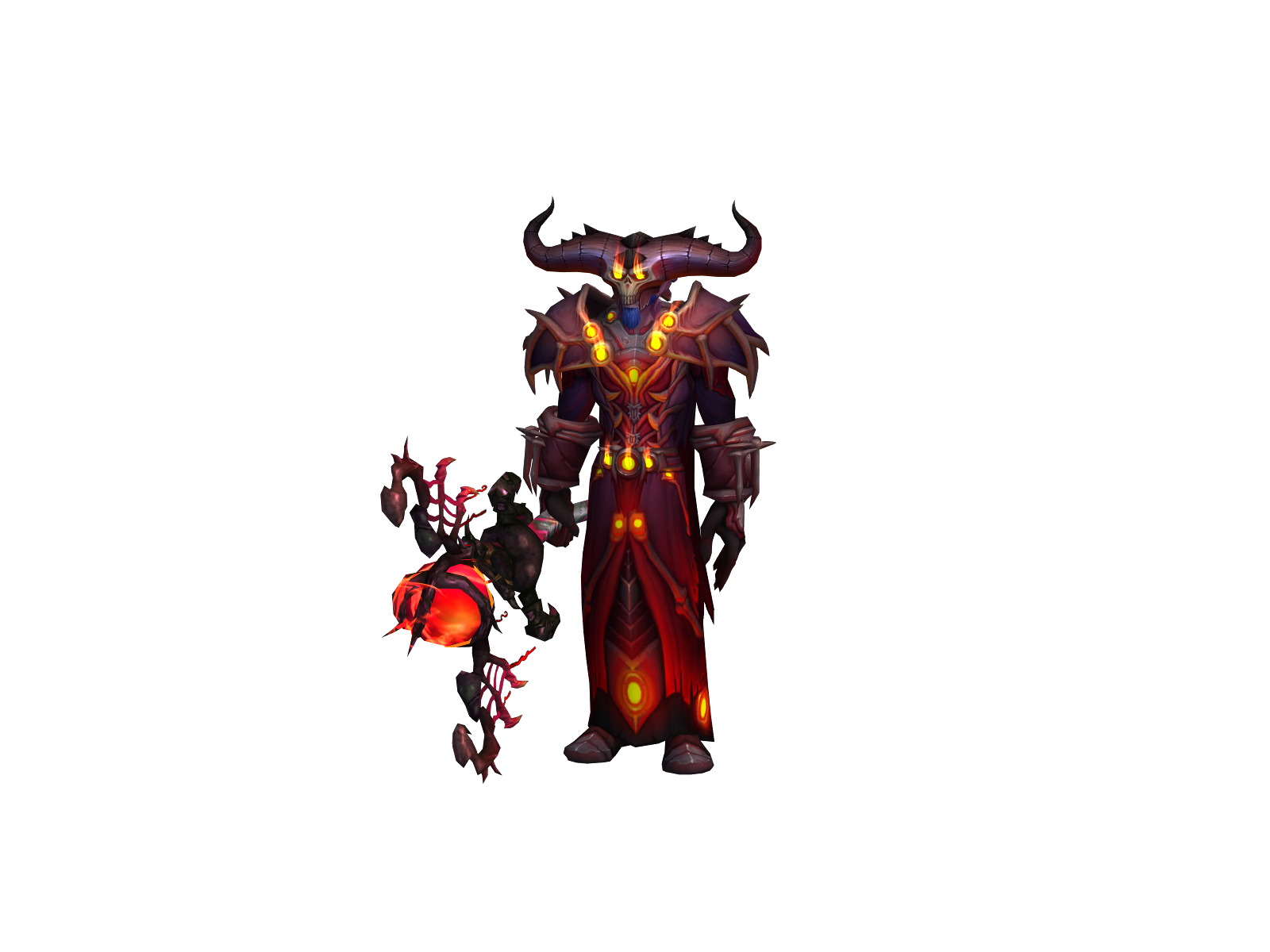 Chomenglock 3D character render
