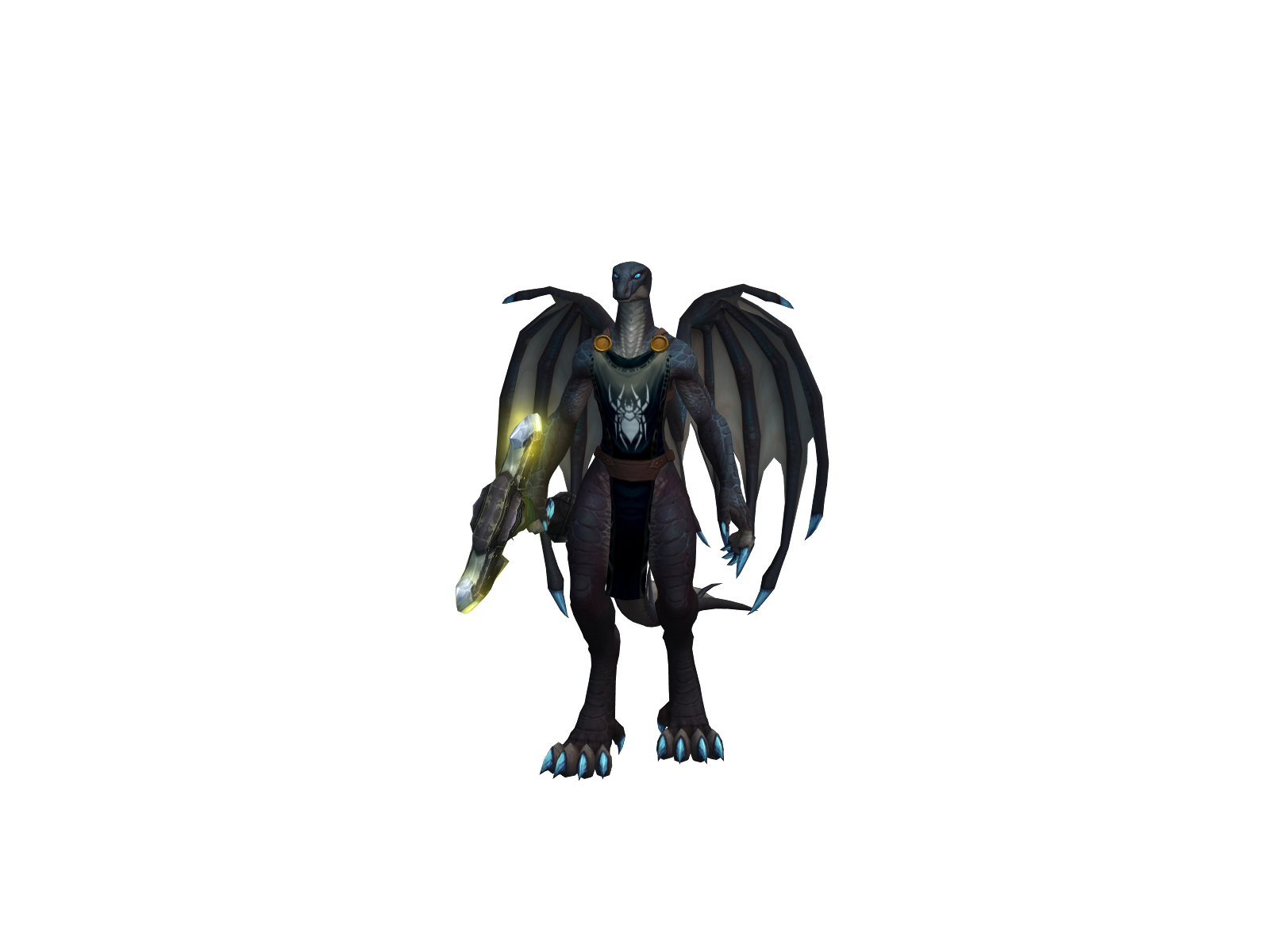 Alhpdrs 3D character render