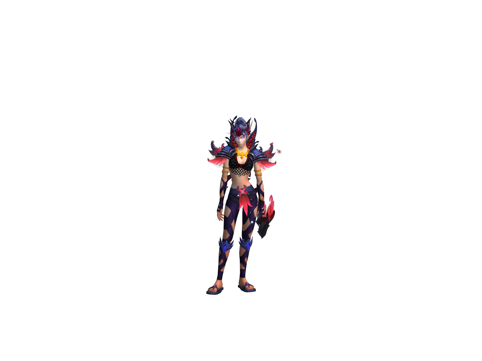 Clero 3D character render