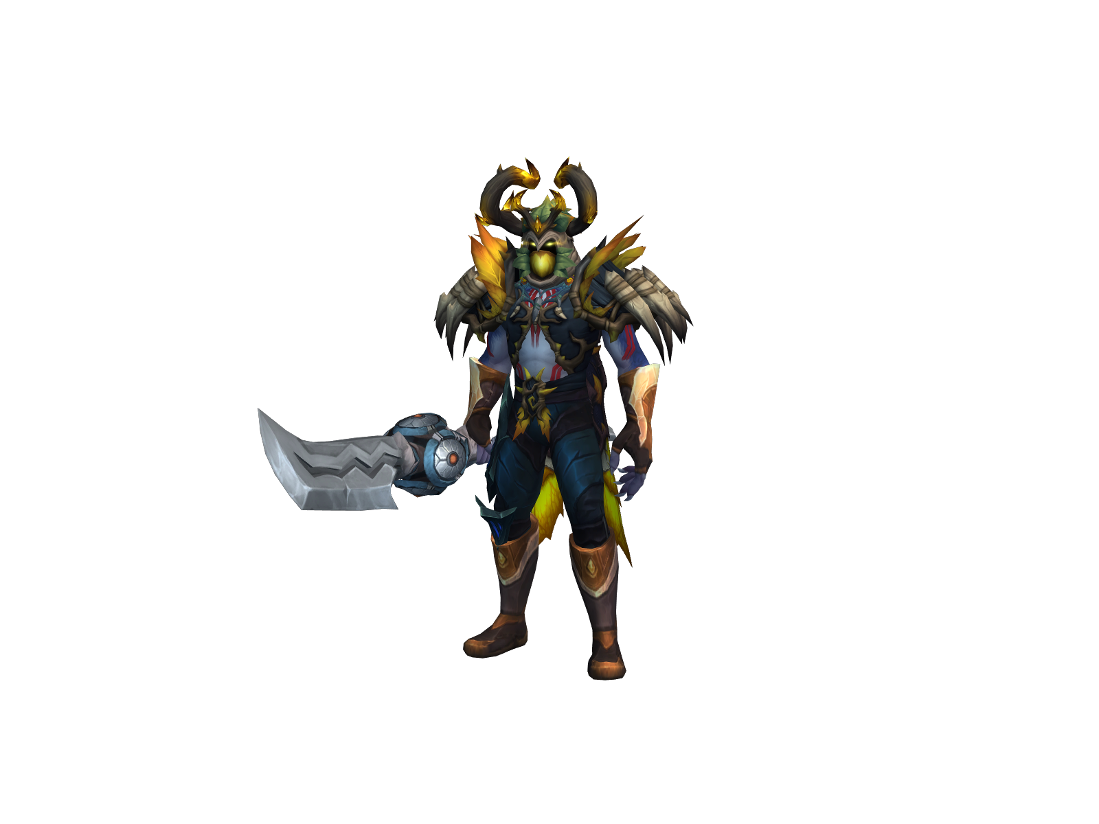 Grizzmaw 3D character render