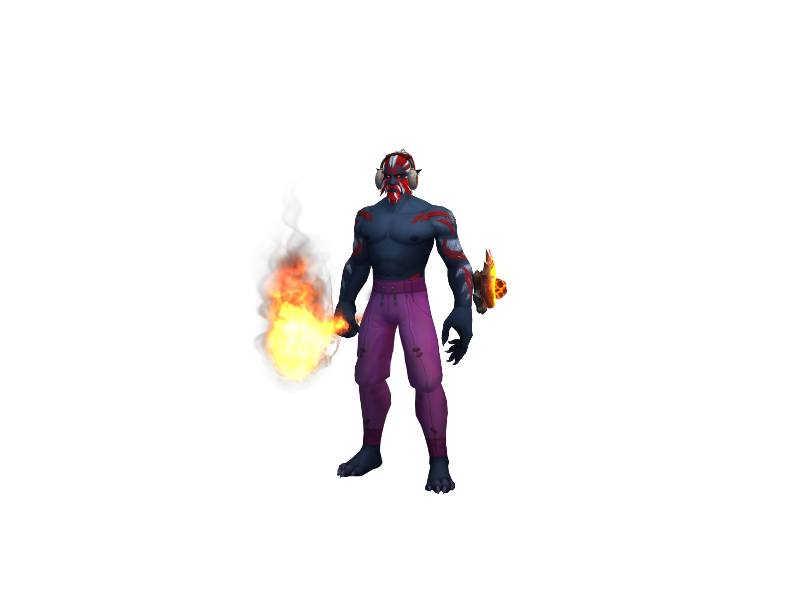 Kroskal 3D character render