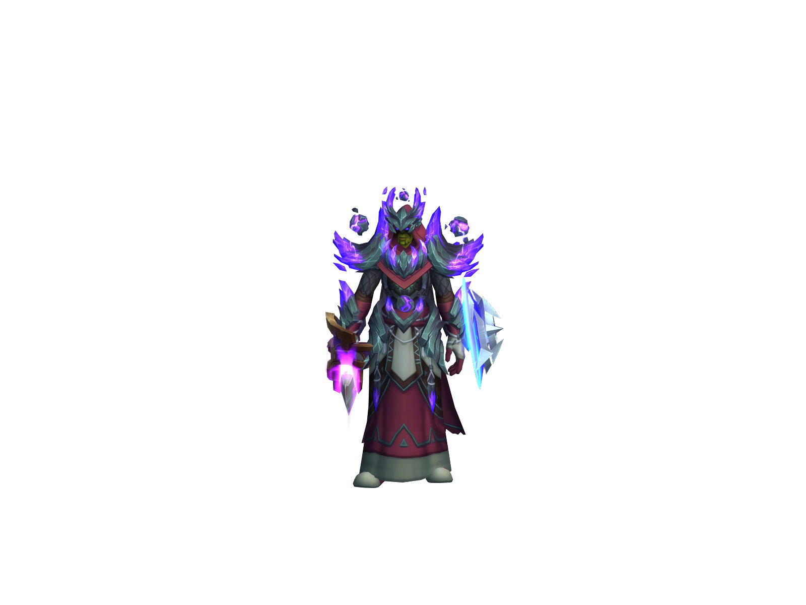 Windfuryjiji 3D character render