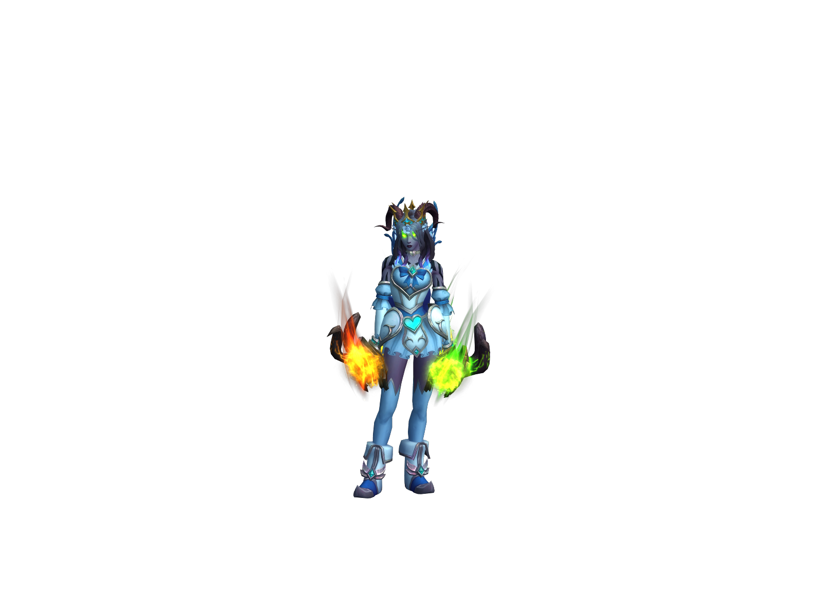 Mènadrol 3D character render