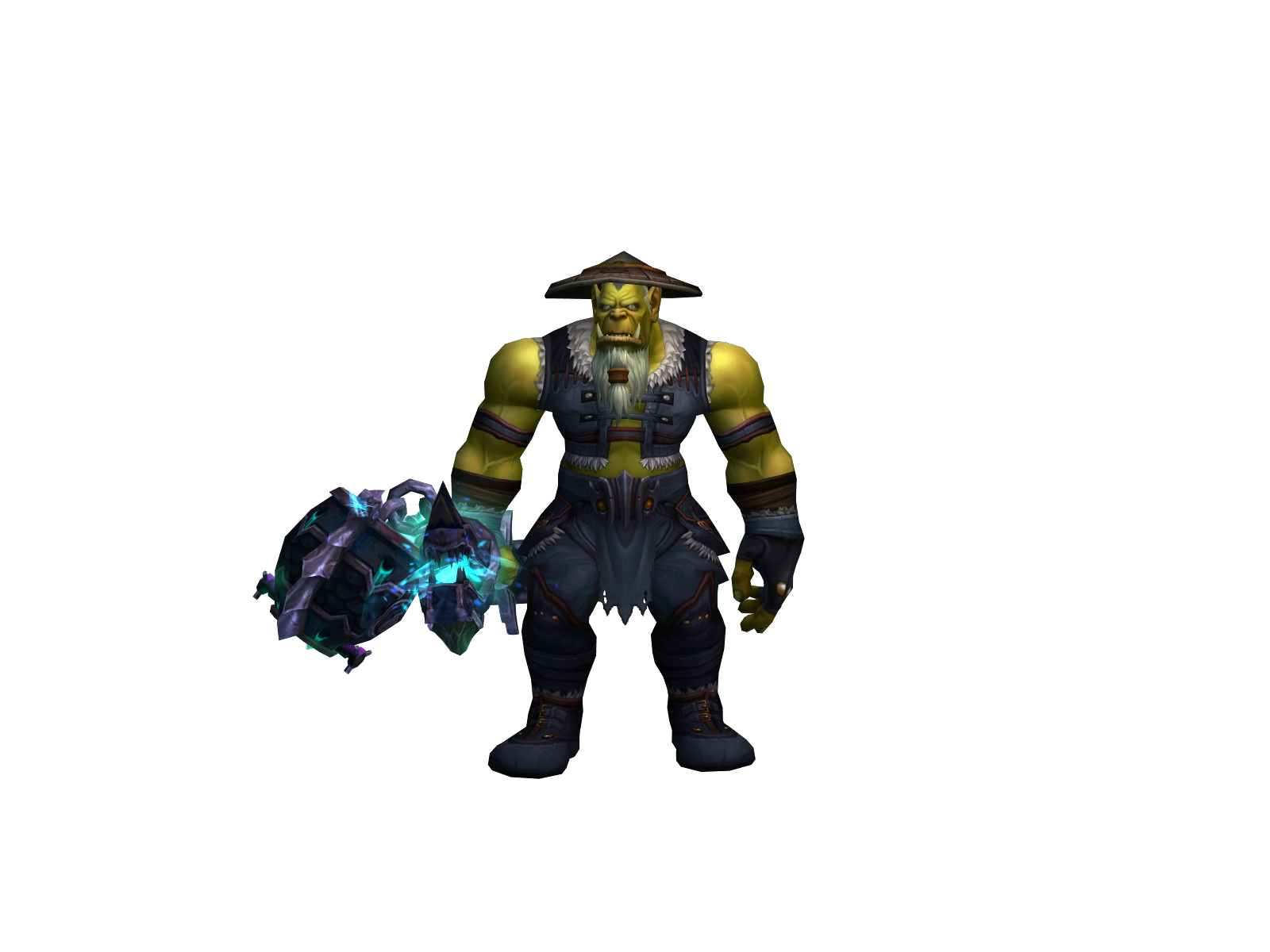 Hulkychan 3D character render