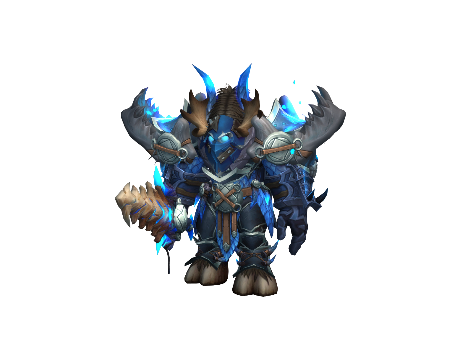 Frostydude 3D character render