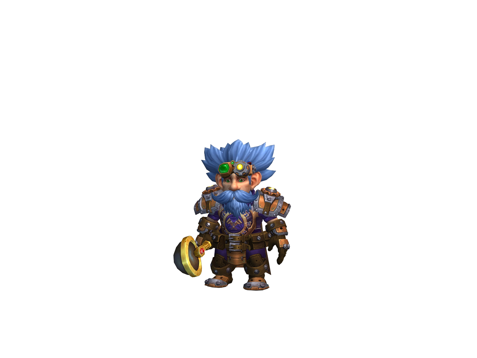 Mikepink 3D character render