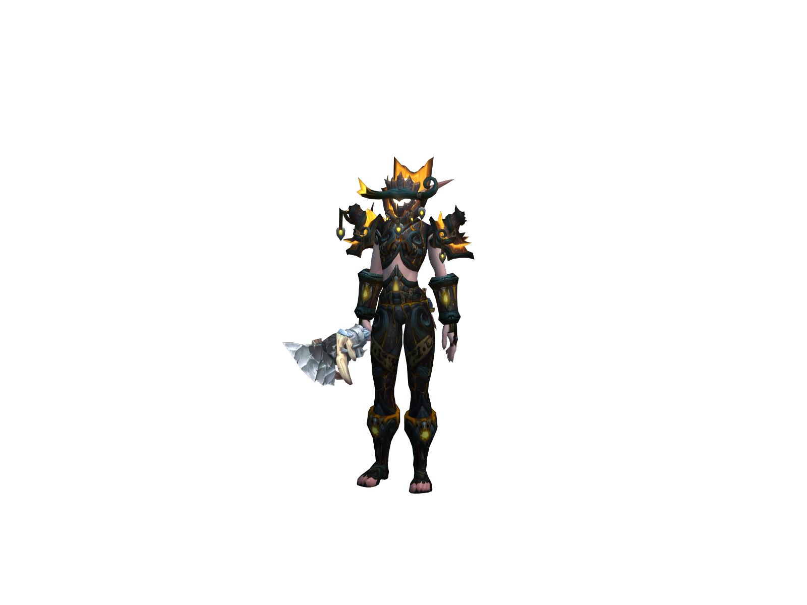 Badkittie 3D character render