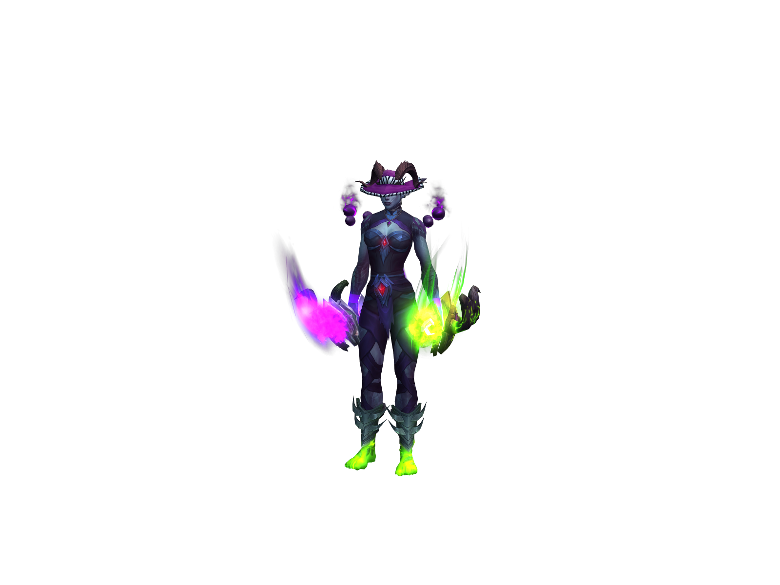 Pheux 3D character render