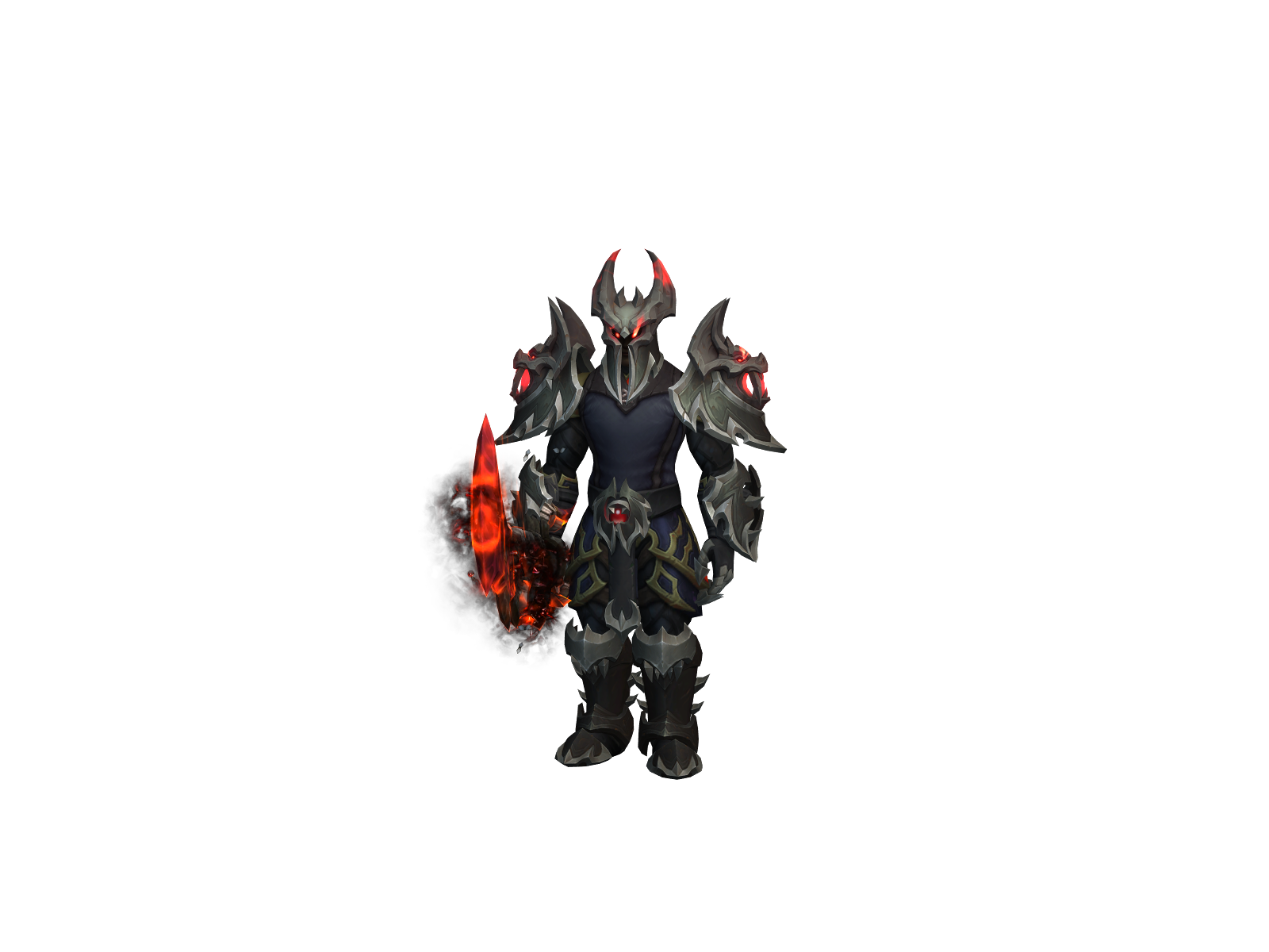 Decay 3D character render