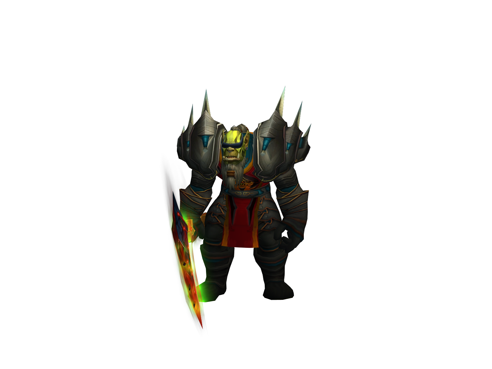 Alluded 3D character render