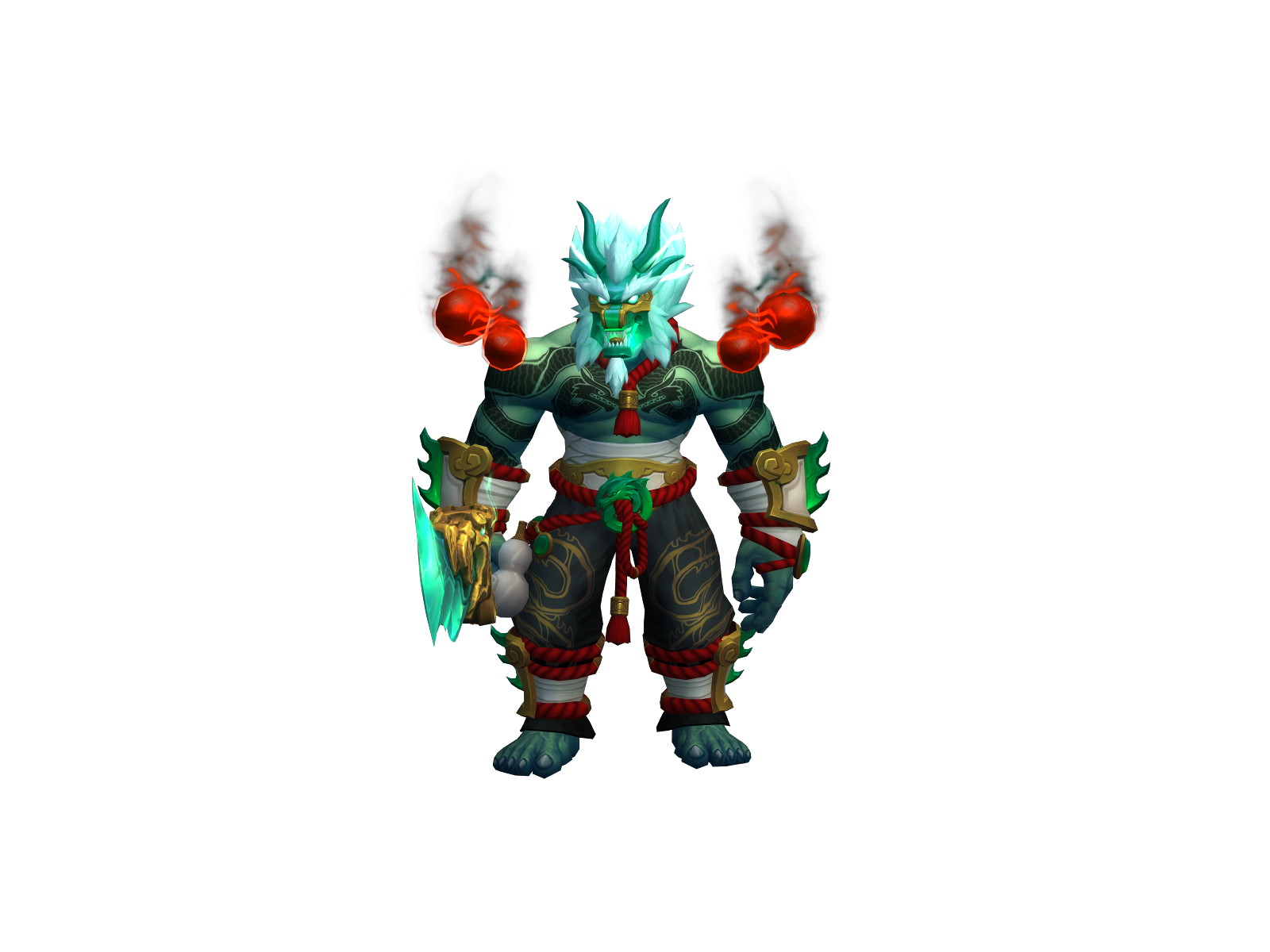 Brokü 3D character render