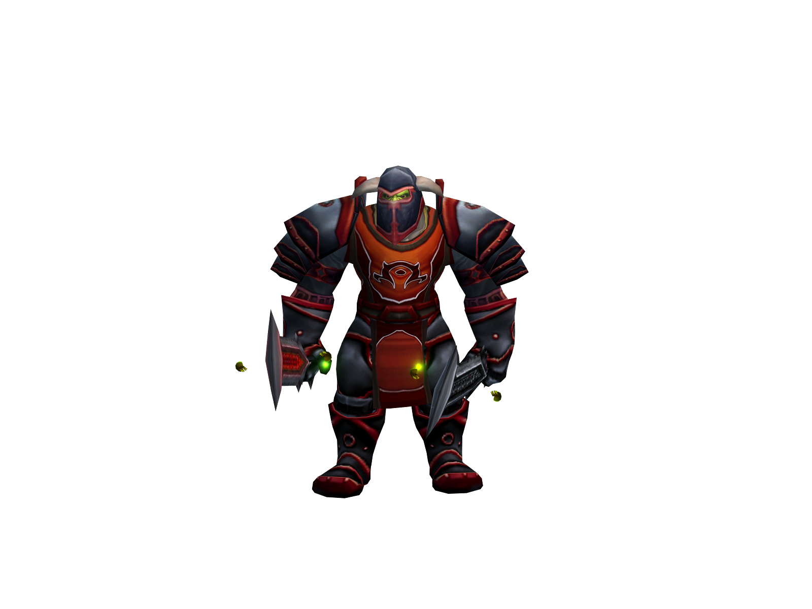 Twoscones 3D character render
