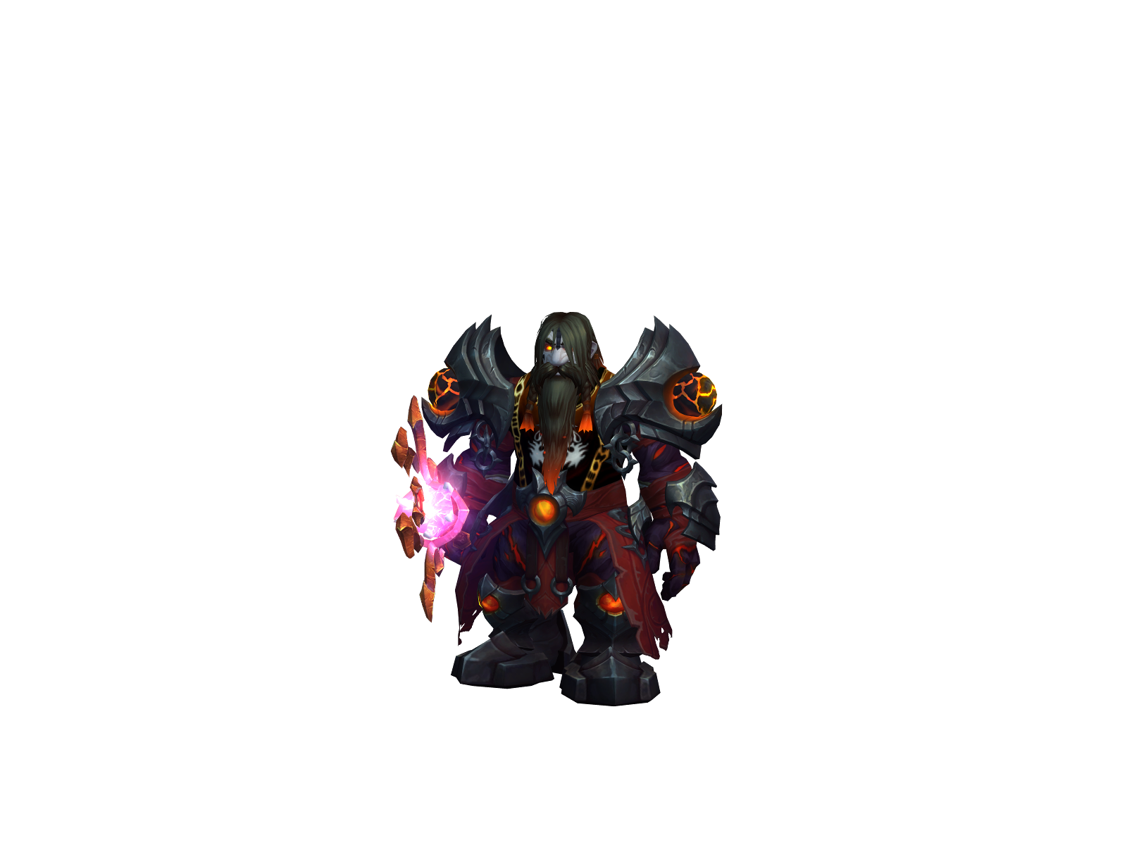 Coldchar 3D character render