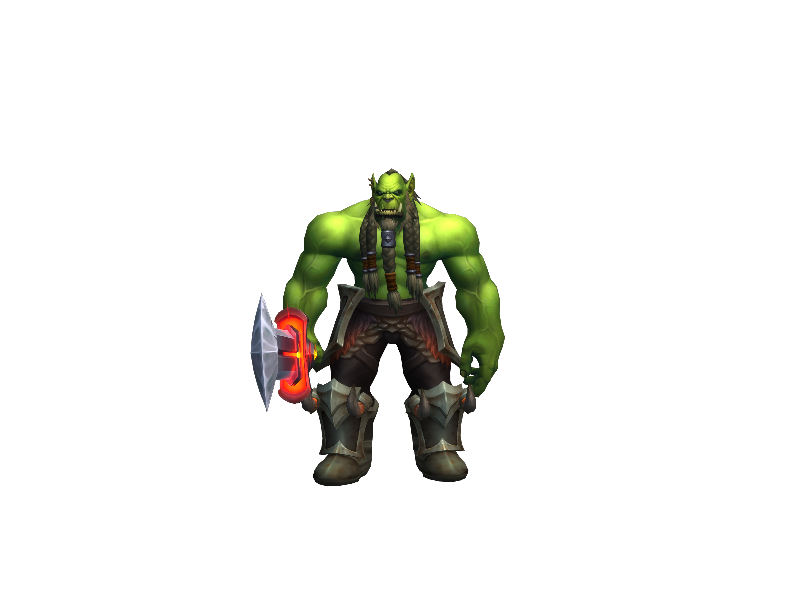 Derekas 3D character render
