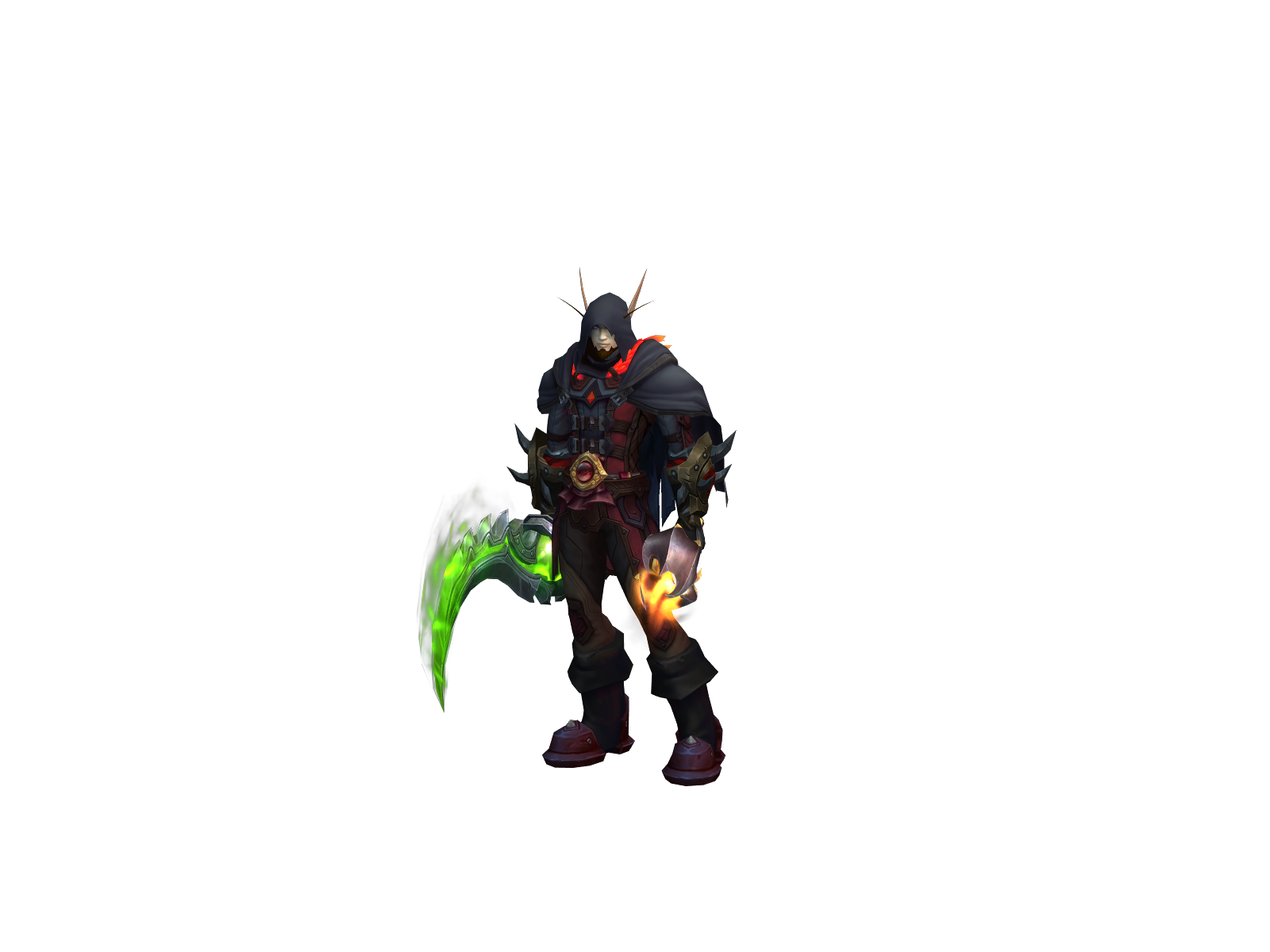 Aäng 3D character render