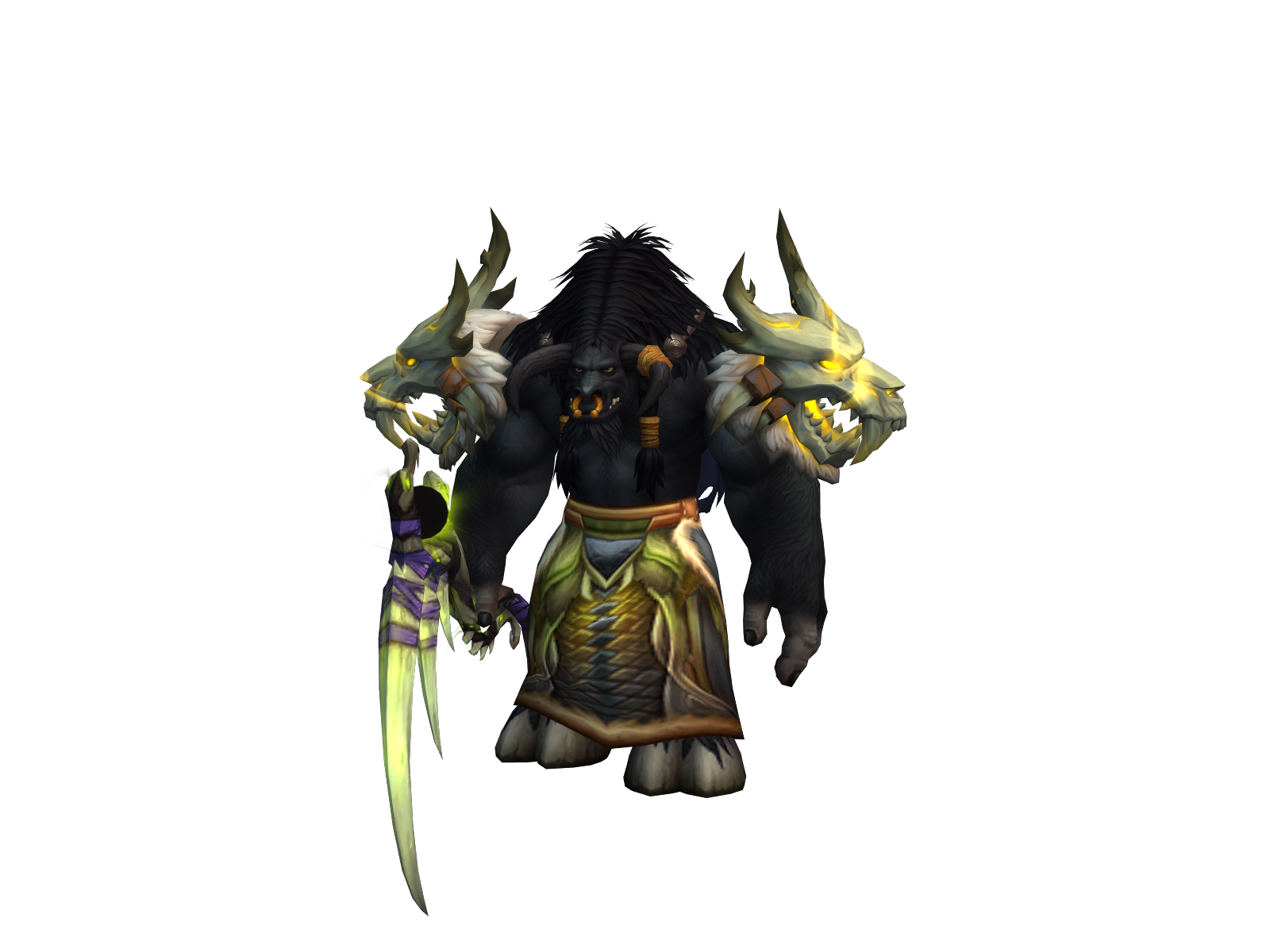 Pethepusi 3D character render