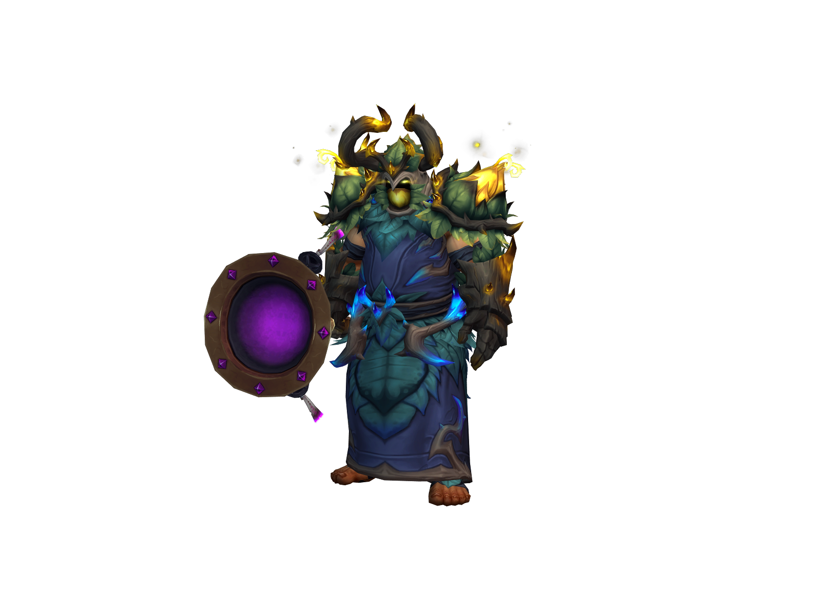 Bearxfaced 3D character render