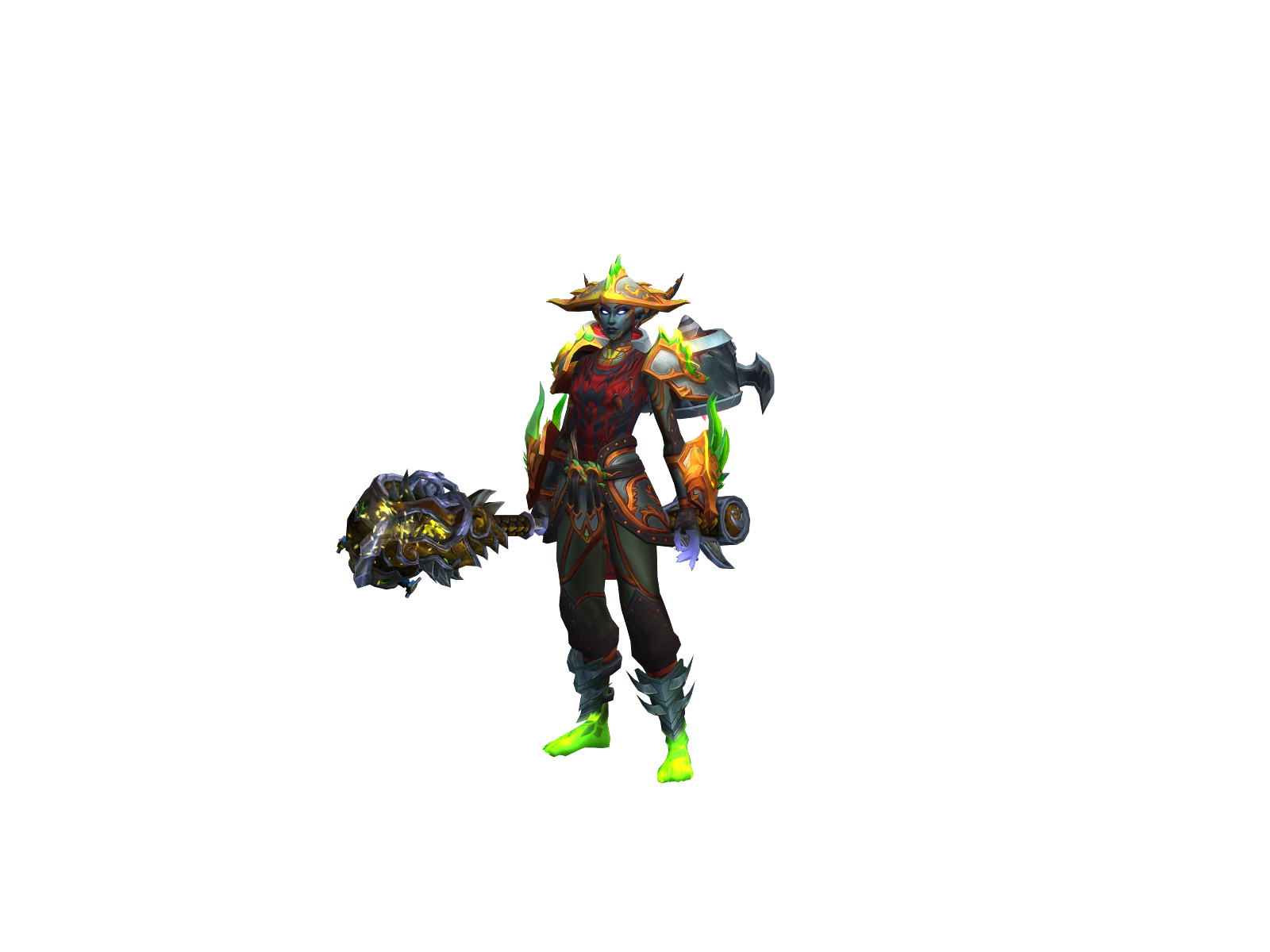 Tophkana 3D character render
