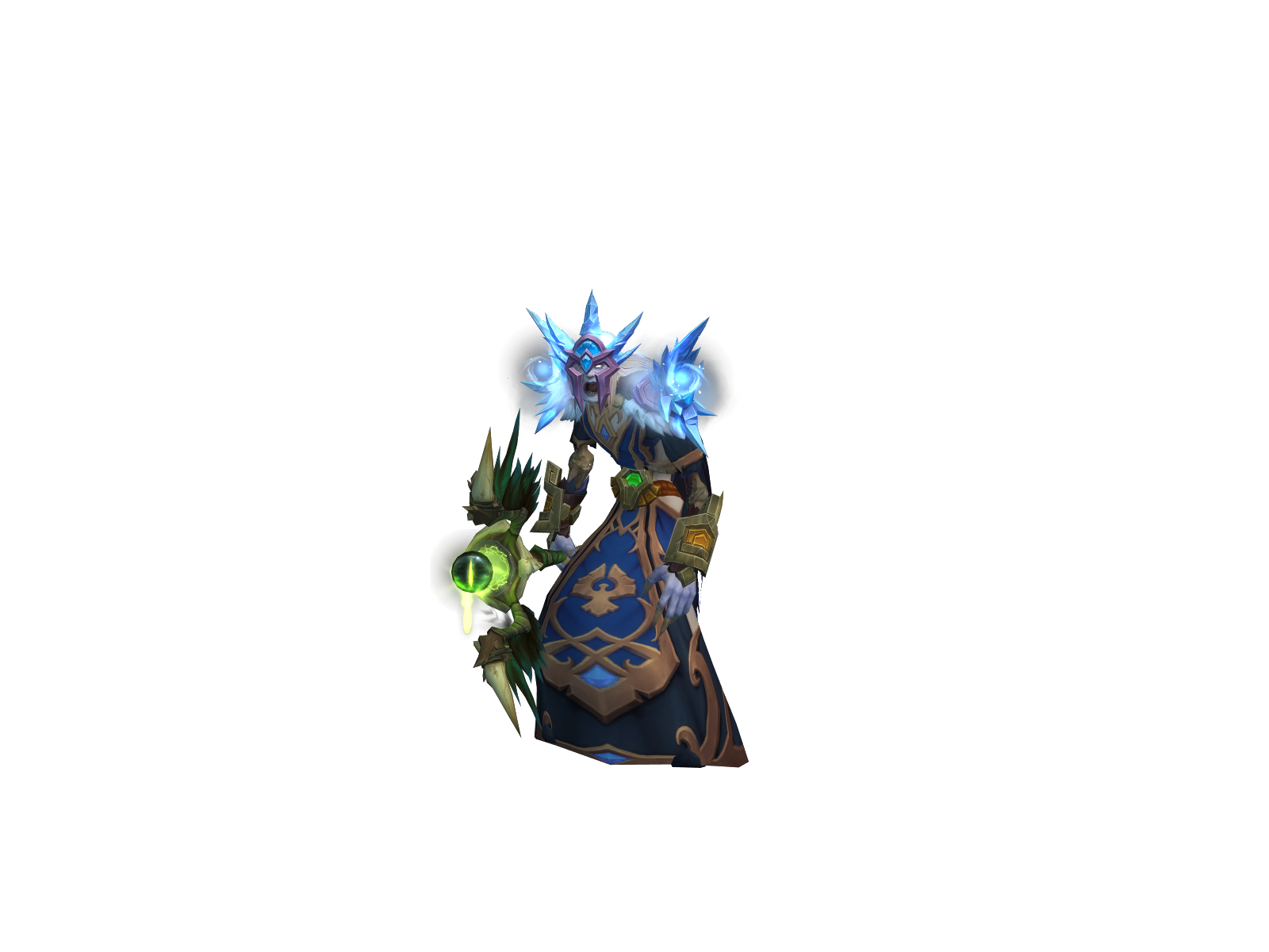 Scadufax 3D character render
