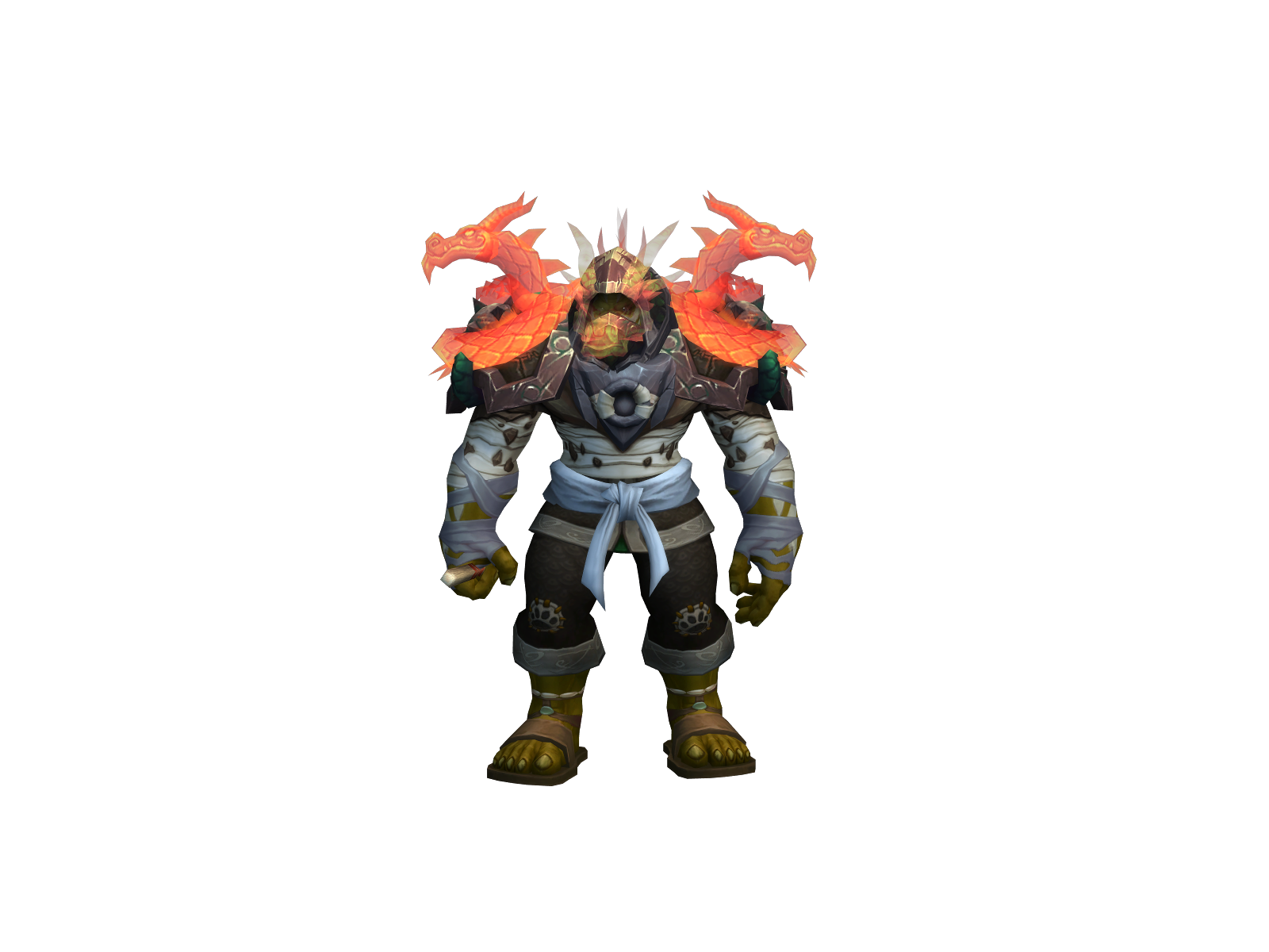 Monkeluke 3D character render