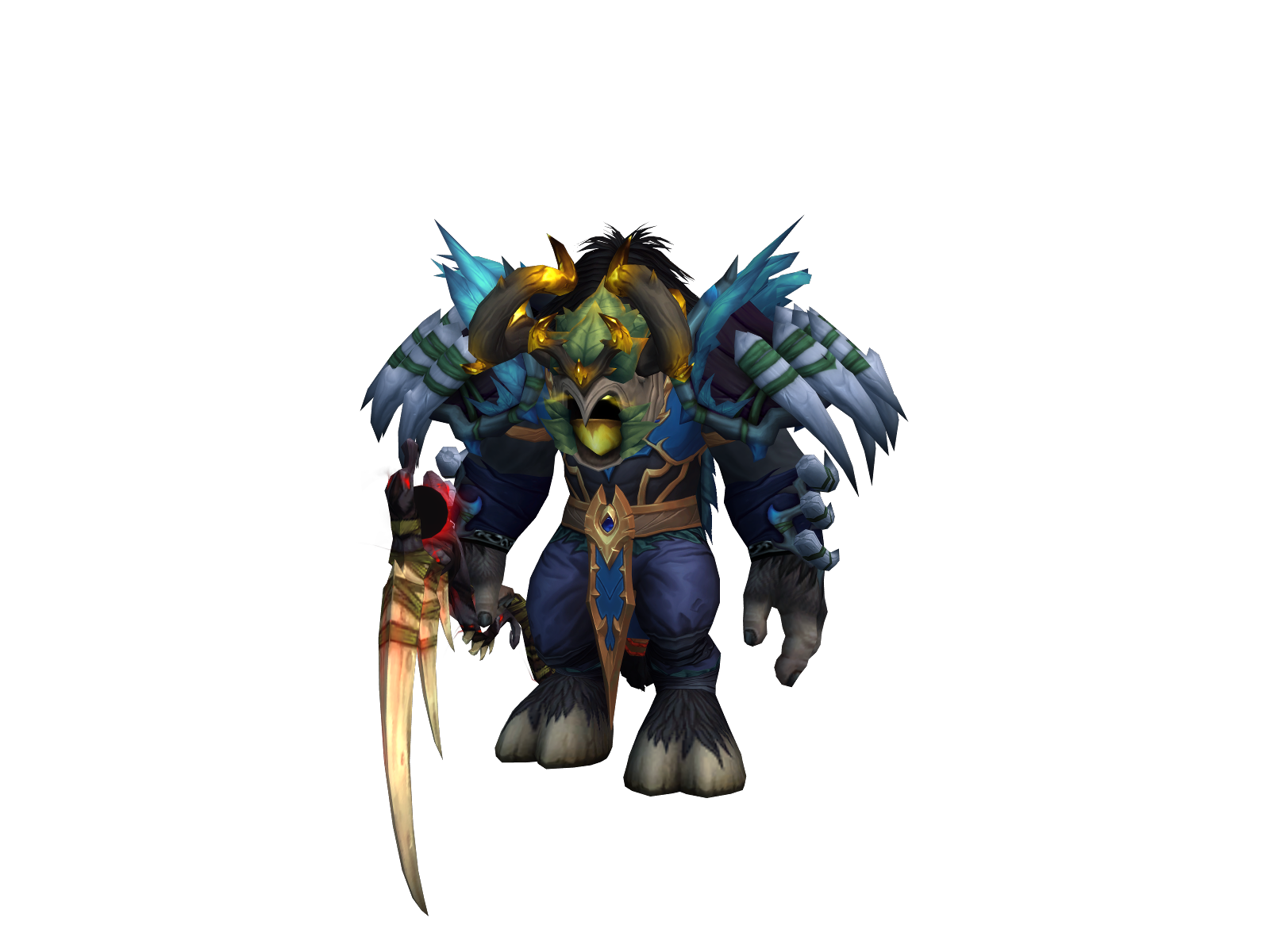 Bradda 3D character render