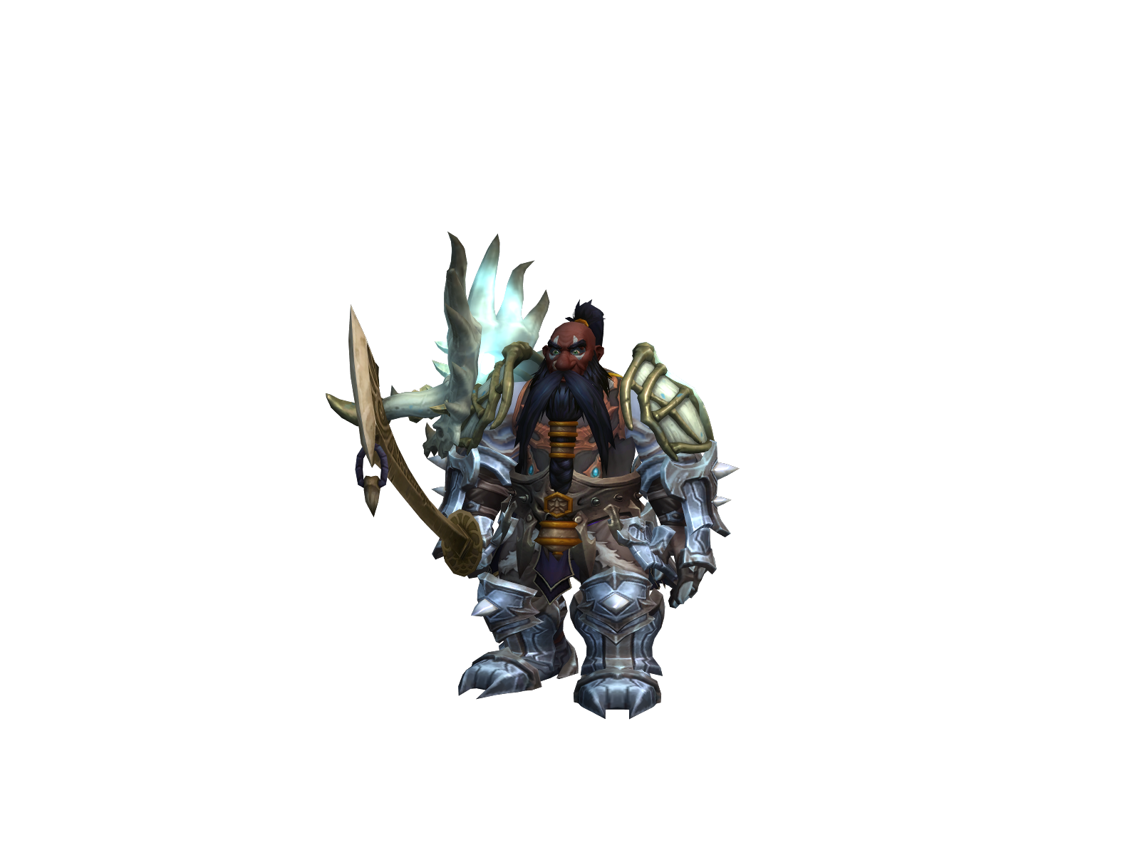 Machorc 3D character render
