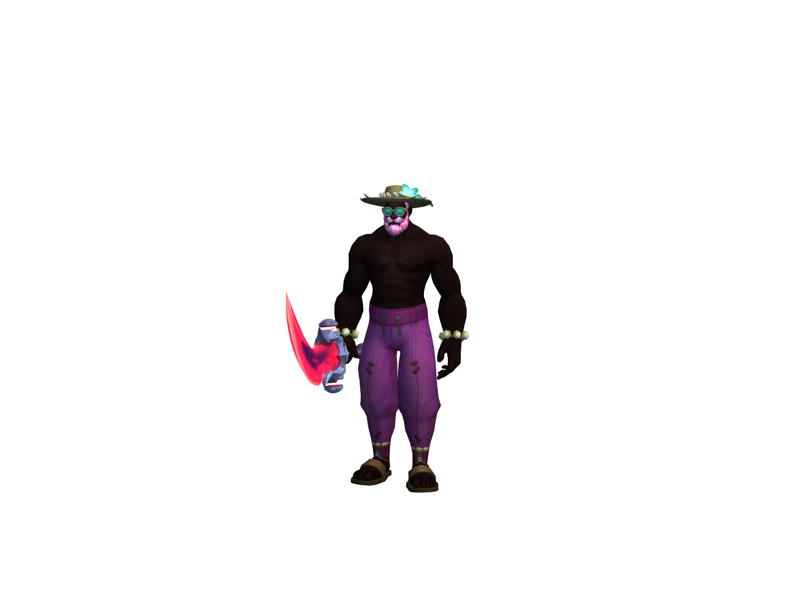 Tzym 3D character render