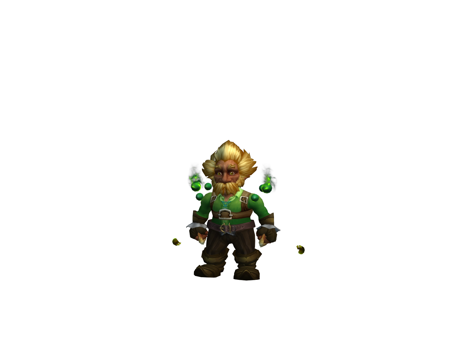 Trickypete 3D character render