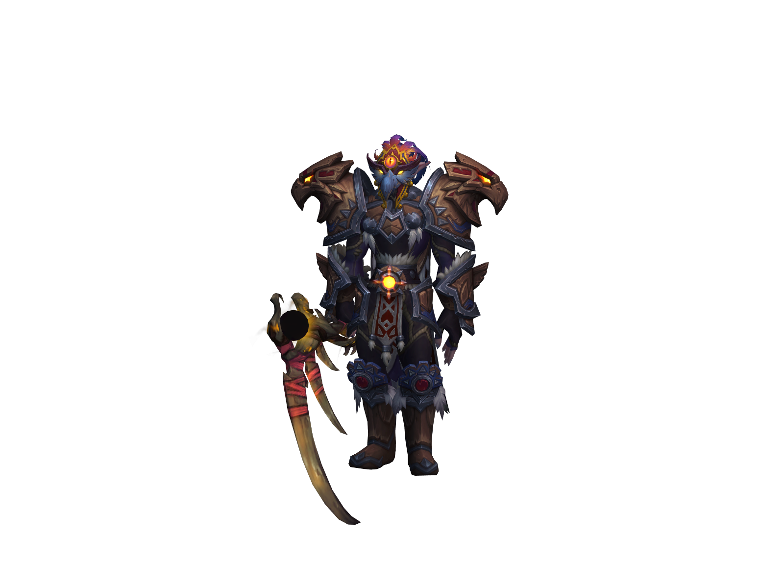 Macmeld 3D character render